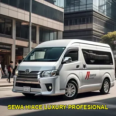 sewa hiace luxury profesional